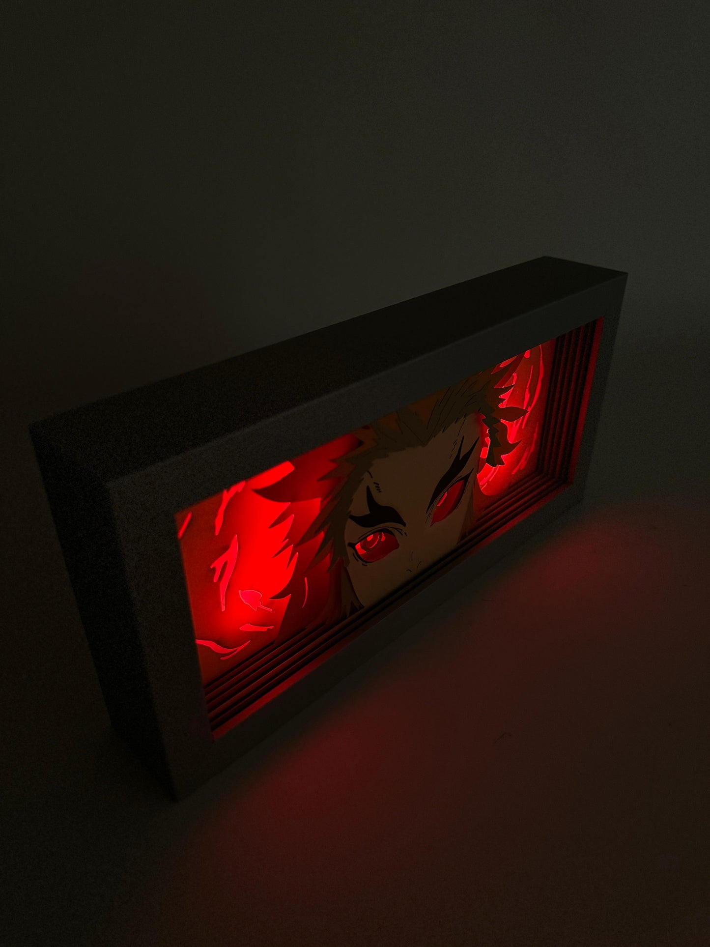 3D Rengoku Anime Işıklı Kutu