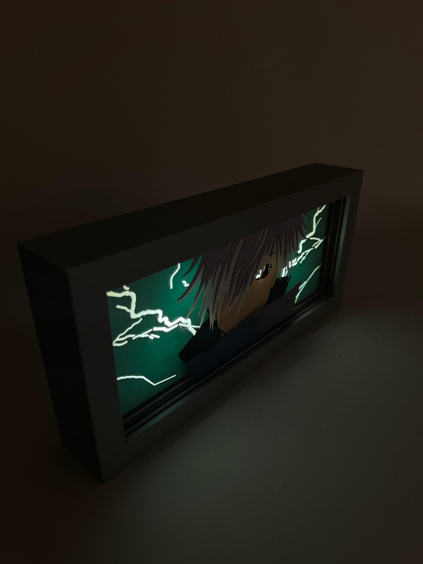 3D Gojo Anime Işıklı Kutu